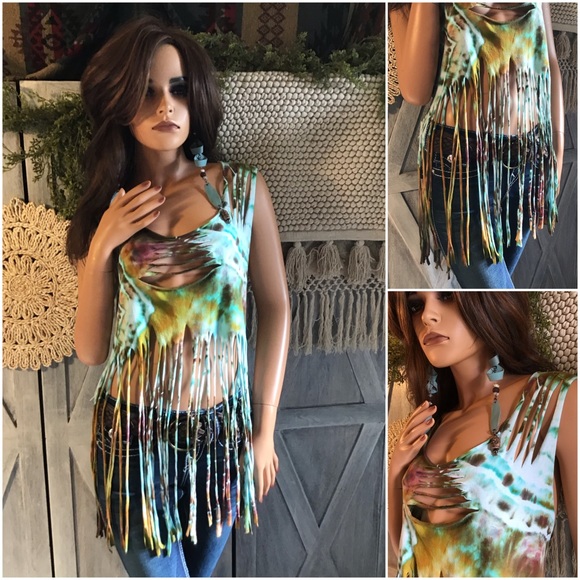 The Wandering Hippie Tops - The Emmy Leann Fairytale Fringe Festival Tank Top